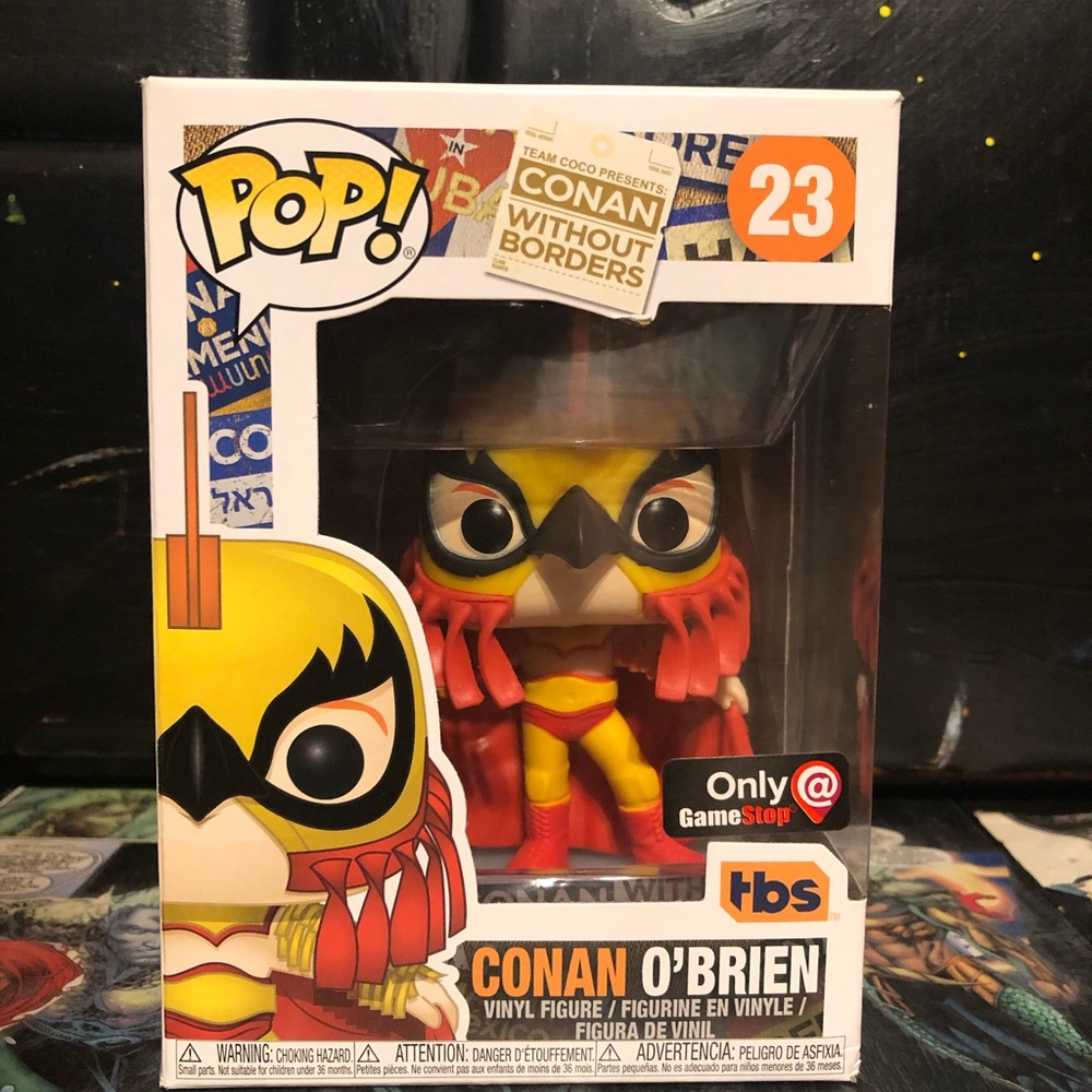 Conan O Brien Funko Pop Conan Without Borders.